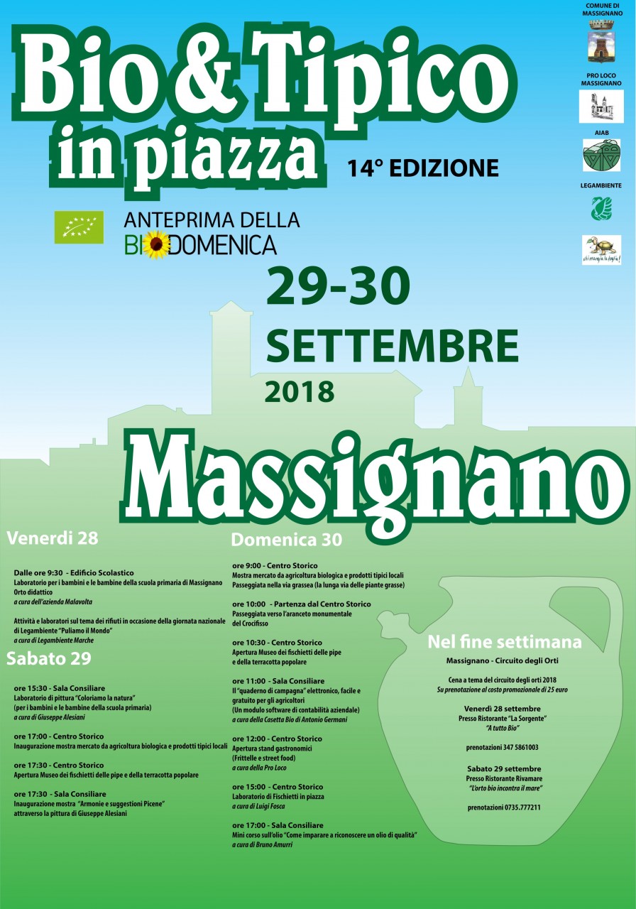 “Bio&Tipico in piazza” <br> sarà un’anteprima nazionale