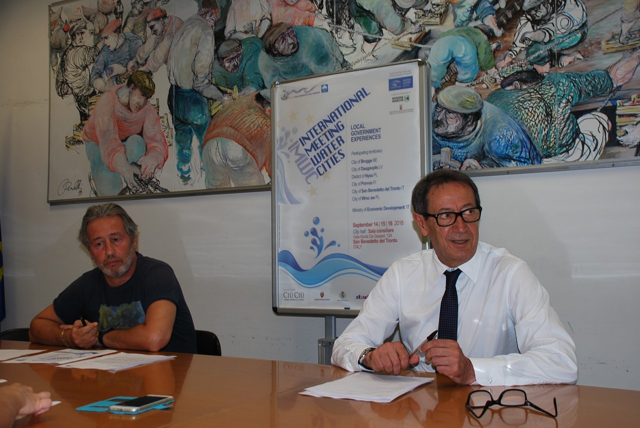 San Benedetto attende i delegati europei <br> per l’ International Meeting Water Cities