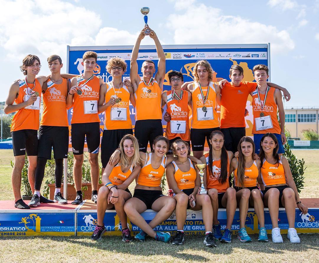 Collection Sambenedettese <br> quarta nei campionati <br> Under 18 di società