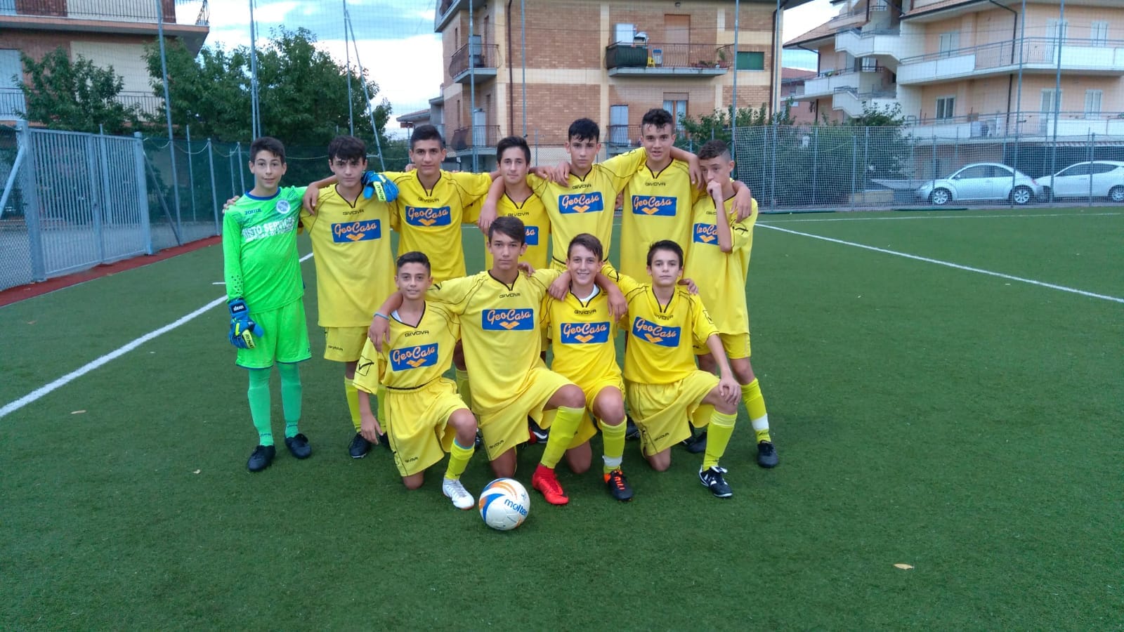 Primi gol “bagnati” <br> al Torneo Sergio Vitelli