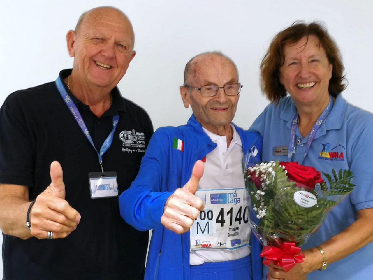 Ottaviani star <br> ai Mondiali Master (Le foto)