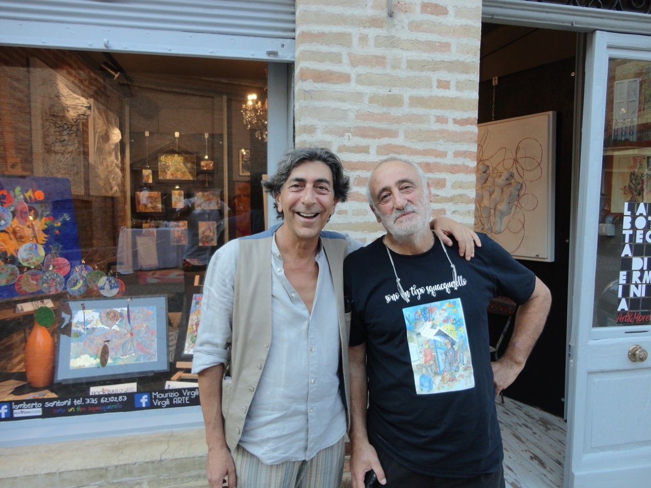 Petritoli, la rinascita <br> con gli artisti Santoni e Virgili