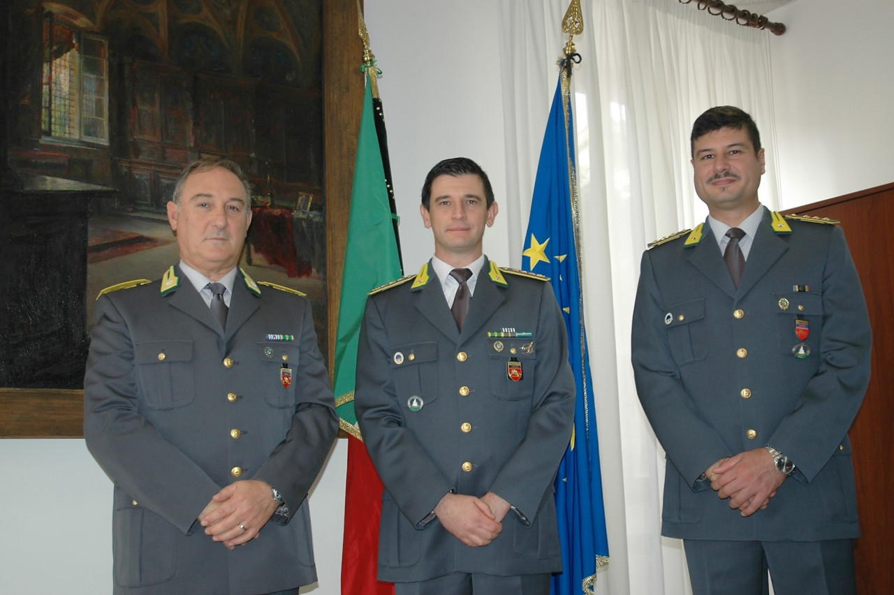 Guardia di Finanza, <br> il maggiore Minerva subentra <br> al capitano Gualtieri