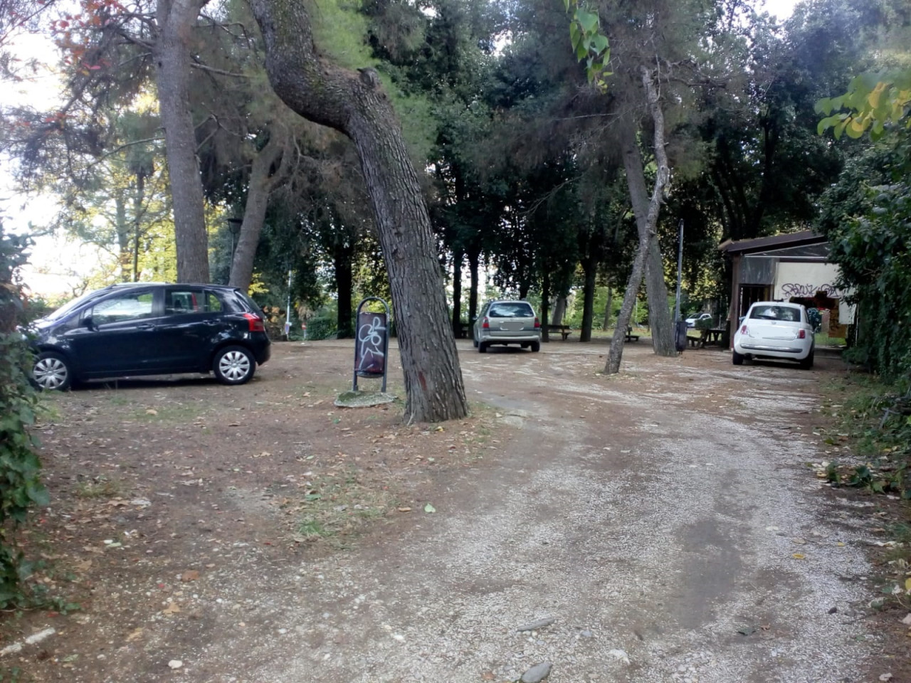 Annunziata, l’ex area giochi <br> diventa un parcheggio abusivo