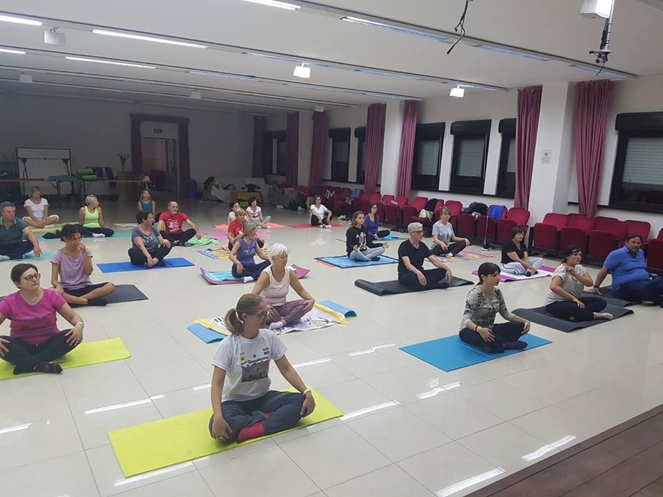 Yoga all’aperto <br> fino al 30 agosto