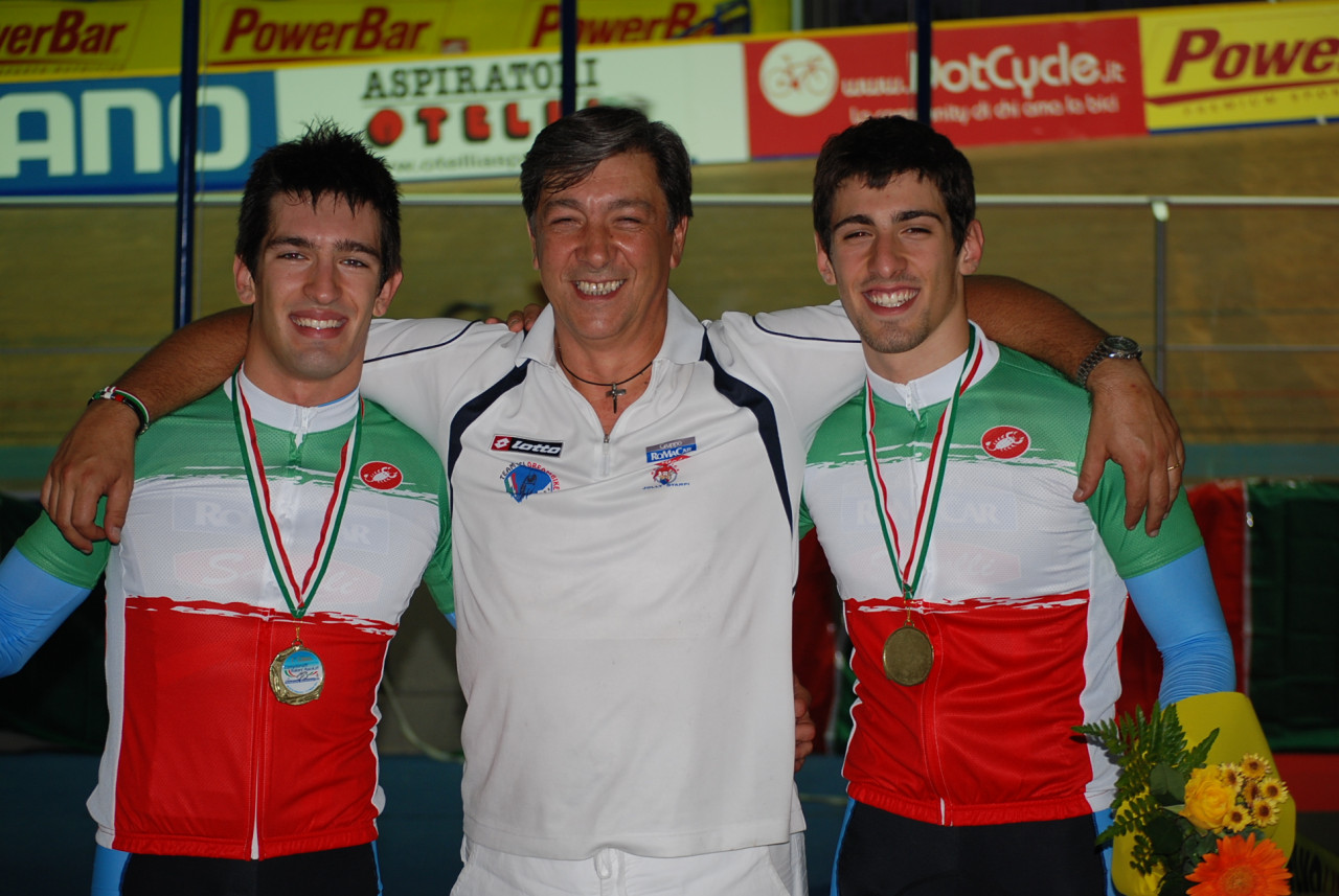 Quattro pistard ascolani <br> alla Coppa del Mondo <br> ma c’è un velodromo da riconquistare
