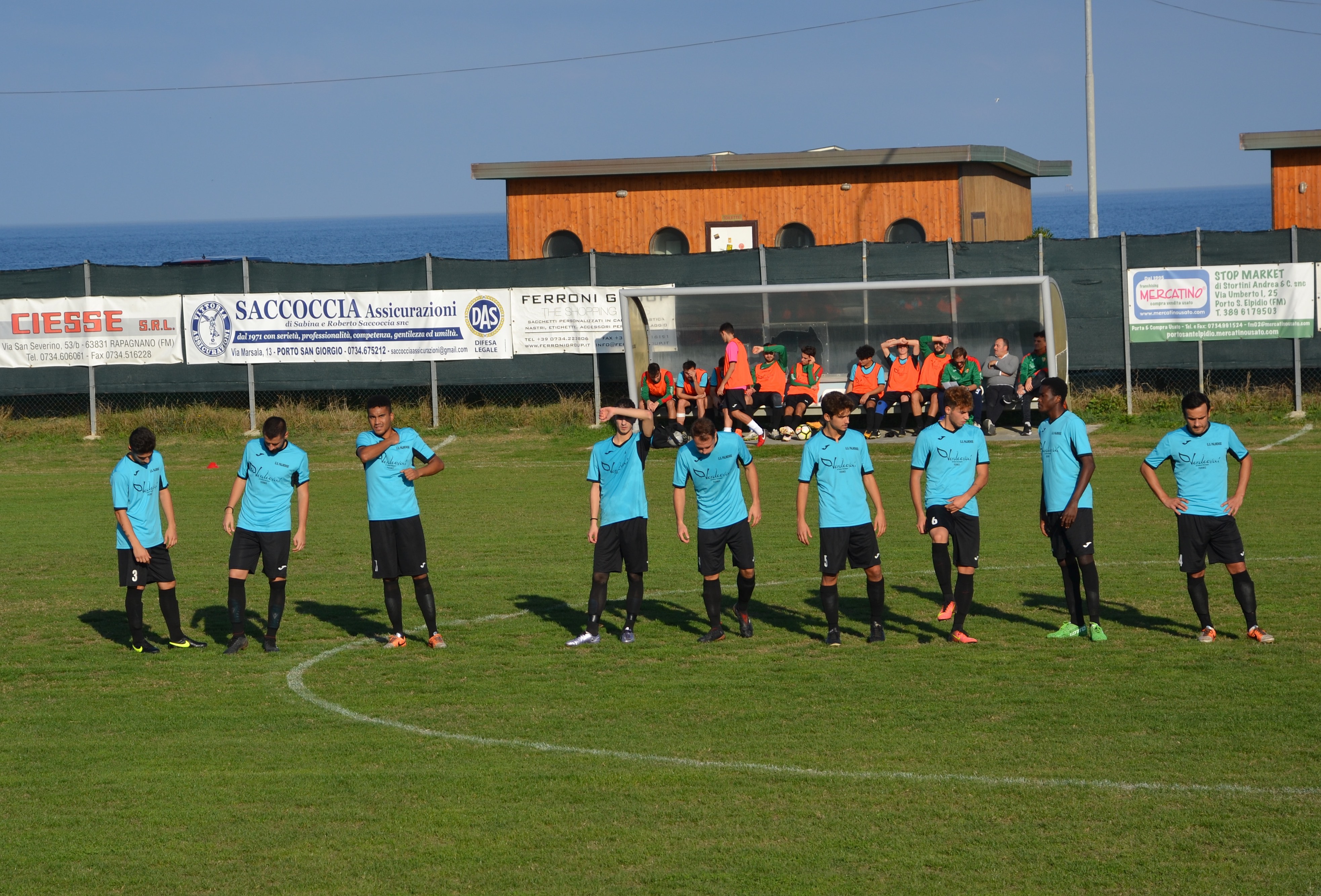 Montalto irriconoscibile (1-5) <br> dinanzi allo show della Palmense