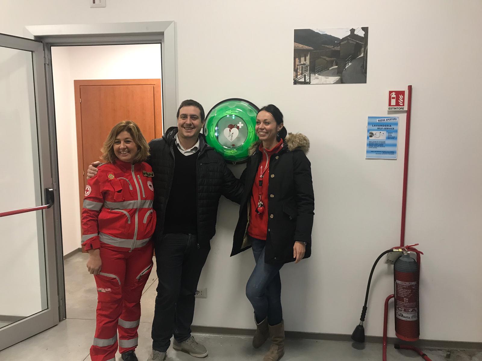 “Comune cardioprotetto”, <br> Arquata ringrazia <br> la Croce Rossa