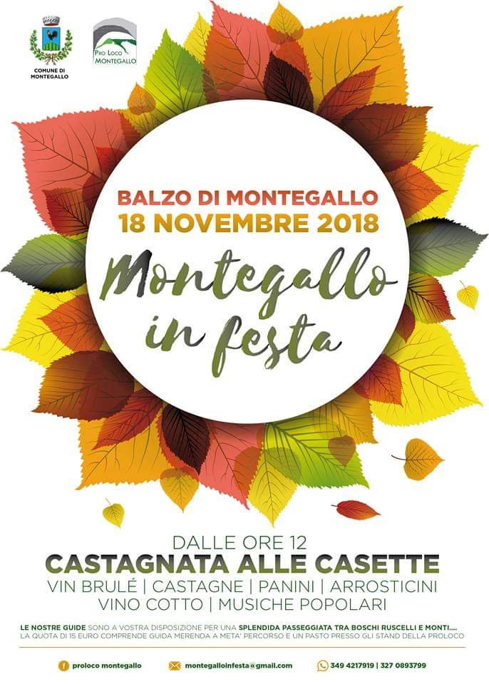 La Pro Loco di Montegallo riparte <br> con le escursioni nei boschi <br> e la “Castagnata alle casette”