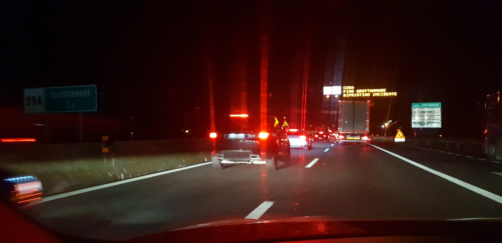 Lavori in galleria: out per una notte la A14 tra Grottammare e Pedaso