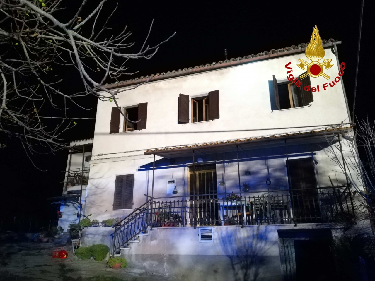 Incendio in una casa: <br> muoiono madre e figlio