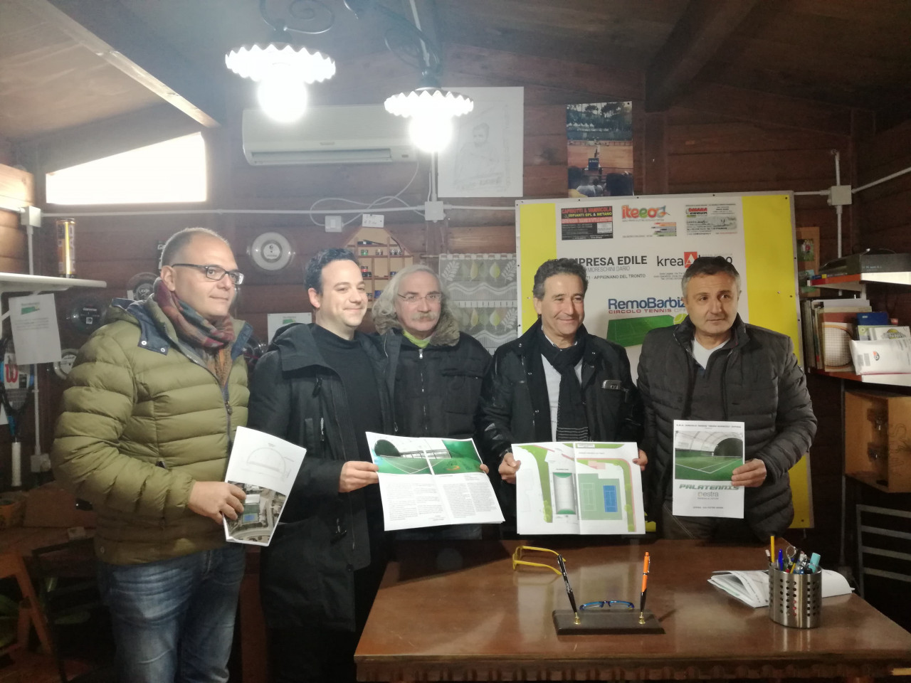 Palatennis Estra, <br> nuovo campo coperto