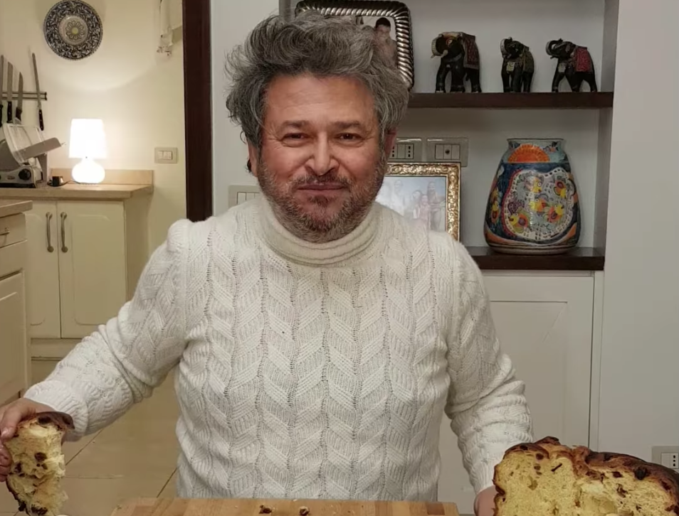 Il panettone all’Anisetta “fa ‘mmattì”: <br> i dolci auguri di Natale <br> del food lover Di Stefano