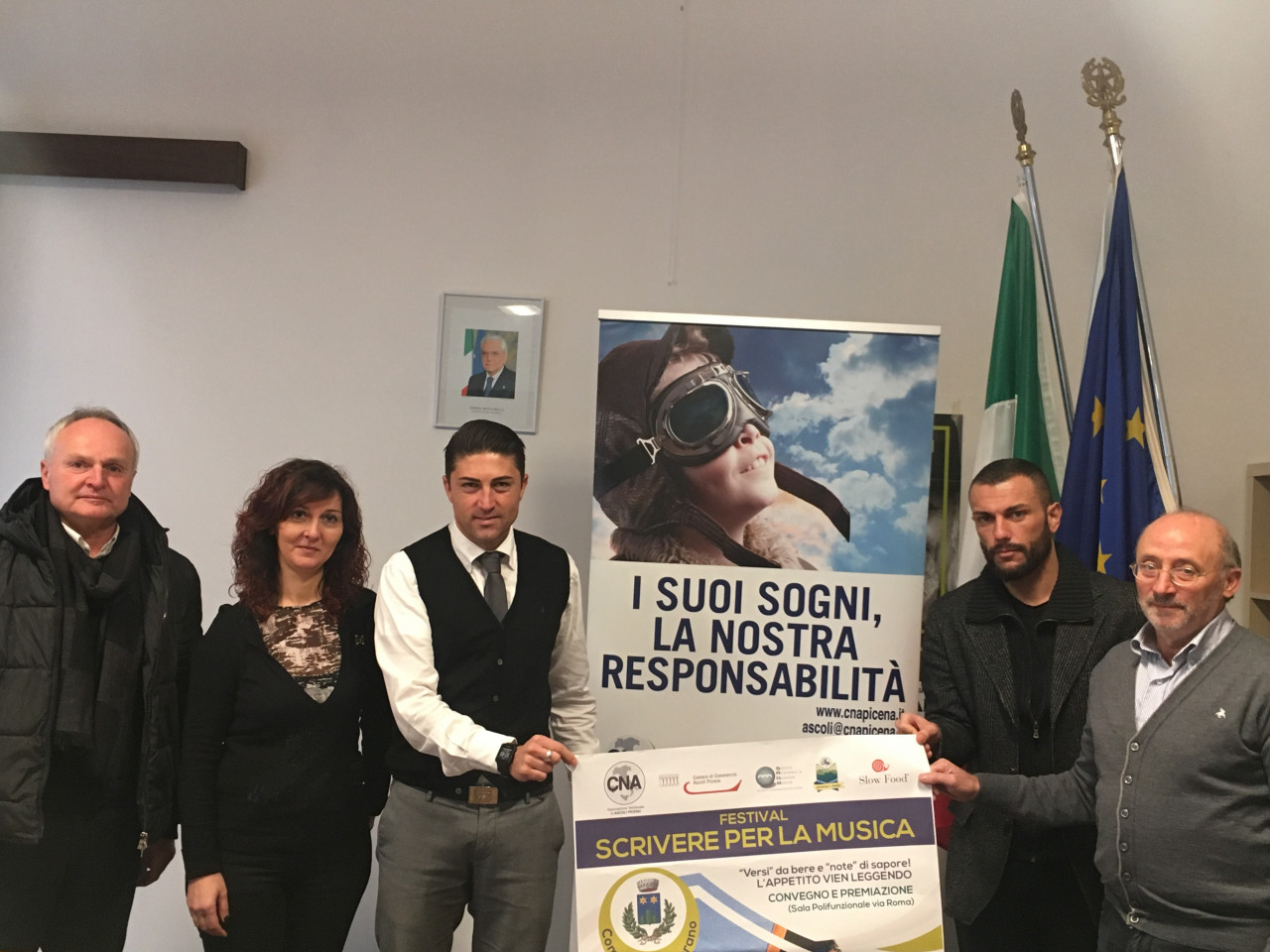 “Scrivere per la Musica”: a Castorano <br> la poesia incontra i prodotti tipici