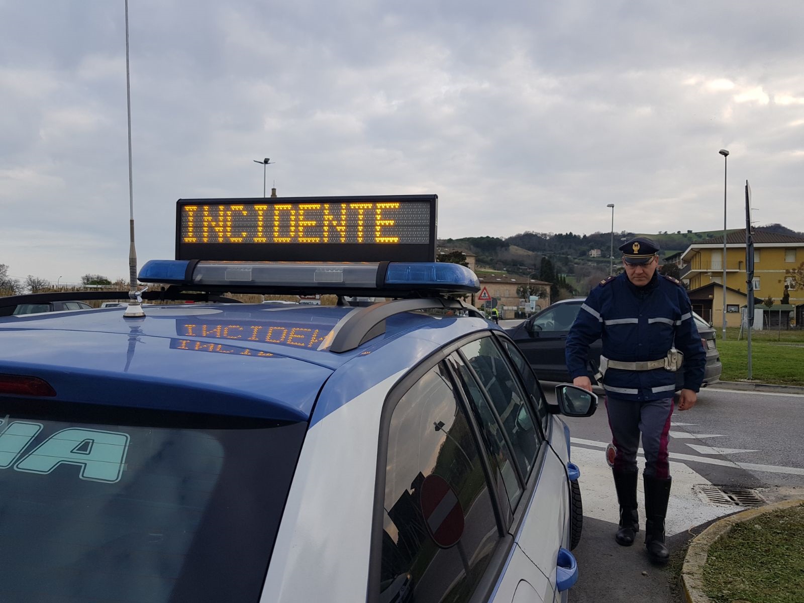 Tamponamento sull’autostrada, <br> nessun ferito ma una lunga coda