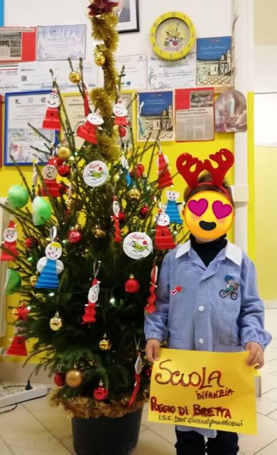 Ecoinnova dona 32 alberi <br> di Natale alle scuole ascolane