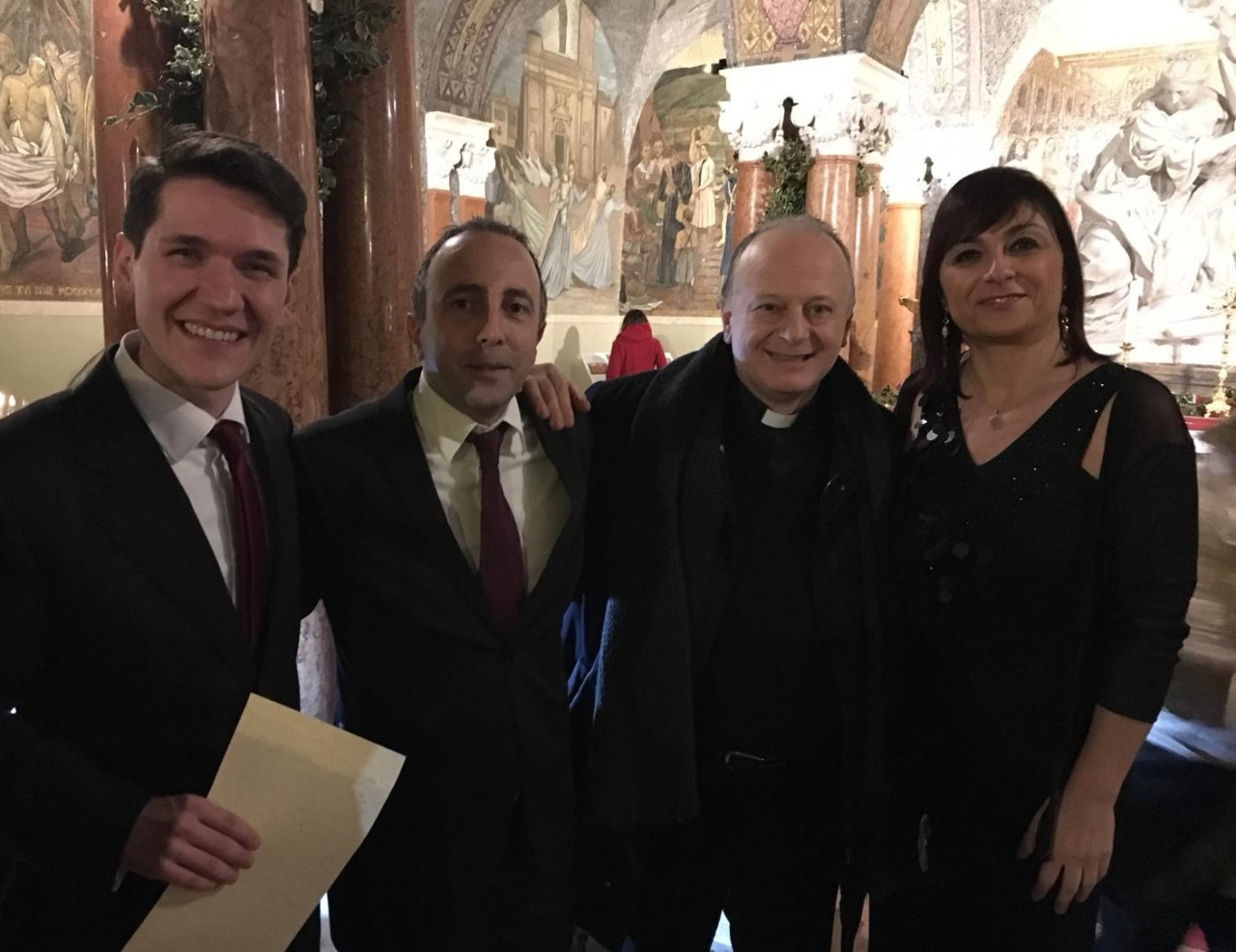 E dopo un secolo la musica antica <br> tornò nella cripta di Sant’Emidio
