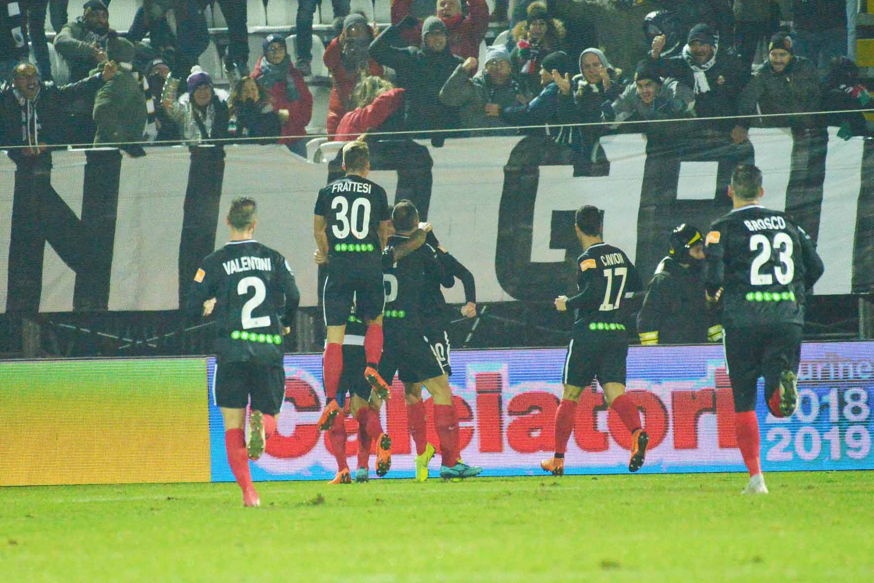 Ascoli, la beffa si materializza al 94° <br> Col Brescia finisce 1-1 e le “rondinelle <br> non possono che ringraziare