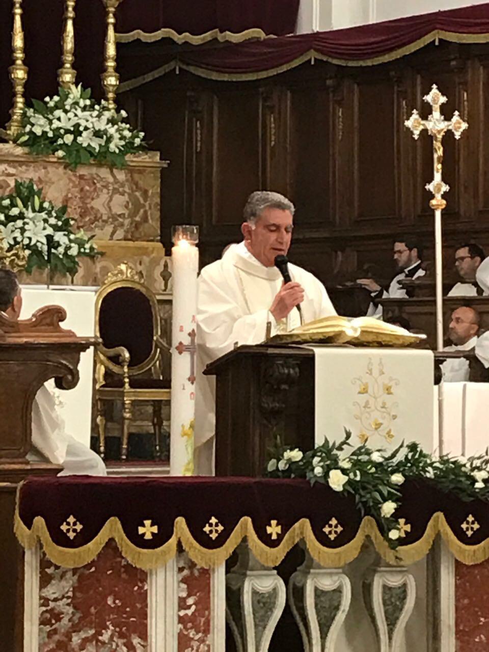 E il primario catanese celebrò…<br> la messa a San Pietro Martire