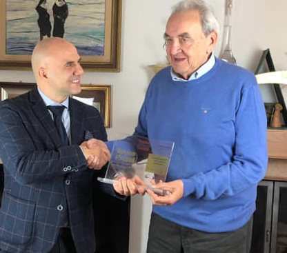 Consegnato a Bruno Pizzul <br> il “Premio Tonino Carino”