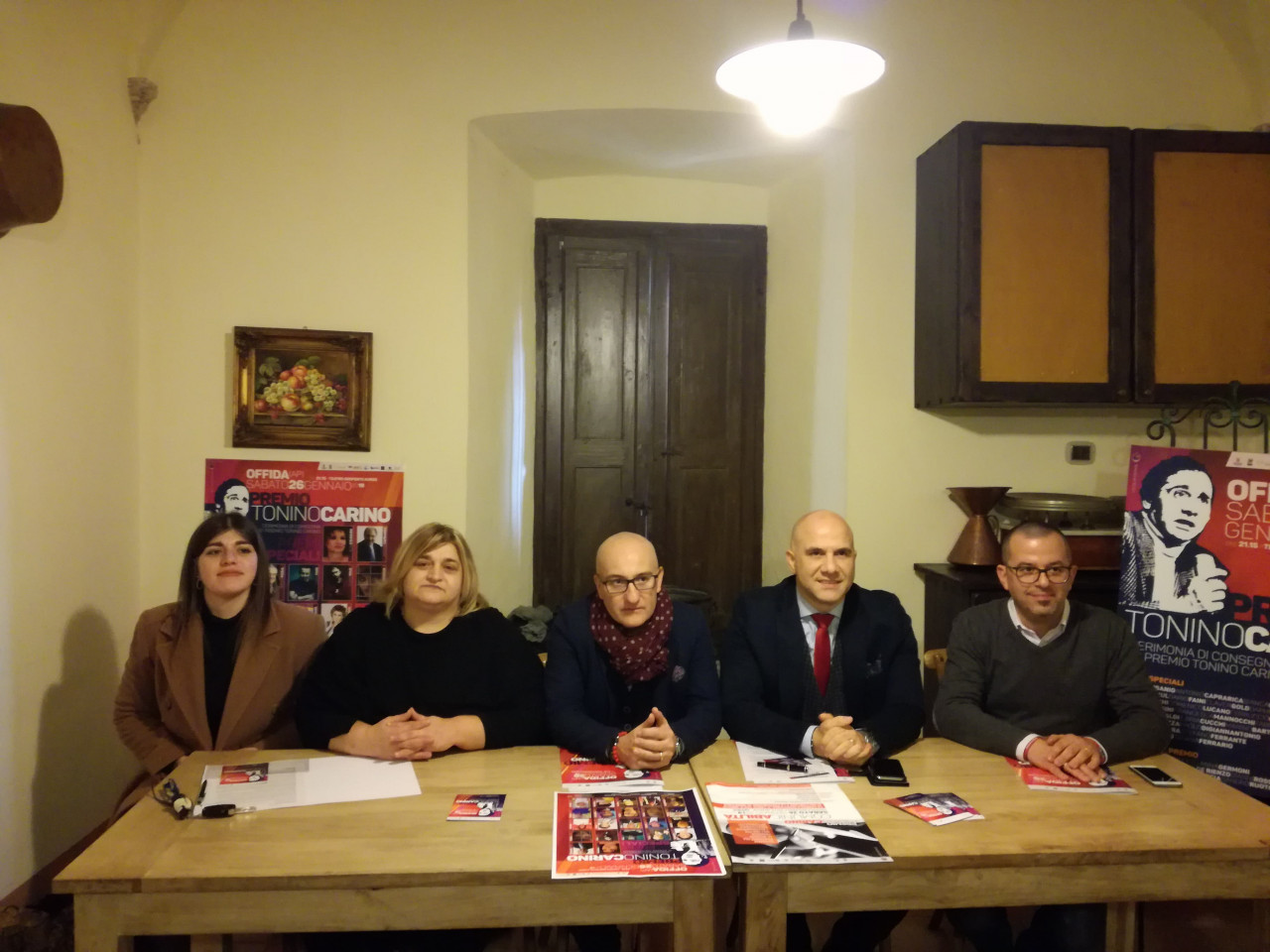 “Premio Tonino Carino” <br> con i grandi nomi del giornalismo