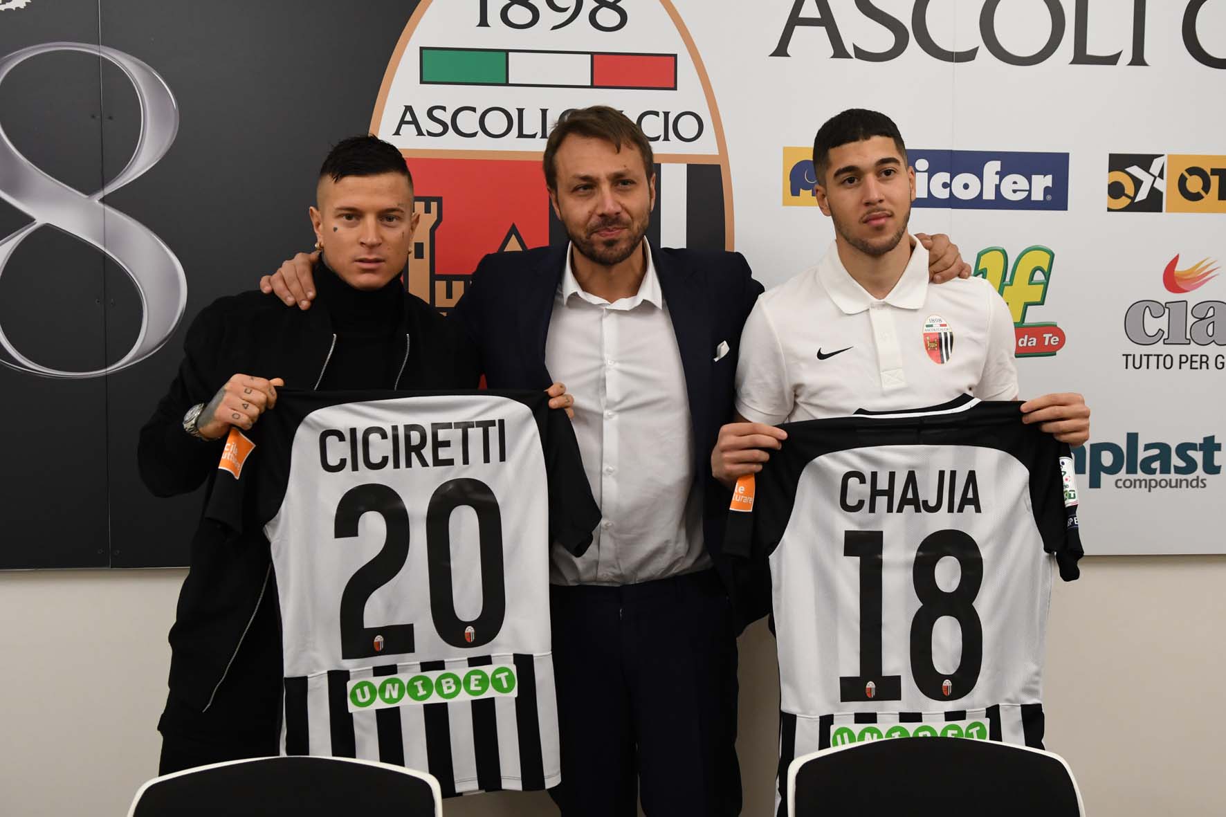 Ciciretti: «Chi si era dimenticato di me <br> dovrà ricredersi». Chajia: «Sono pronto»