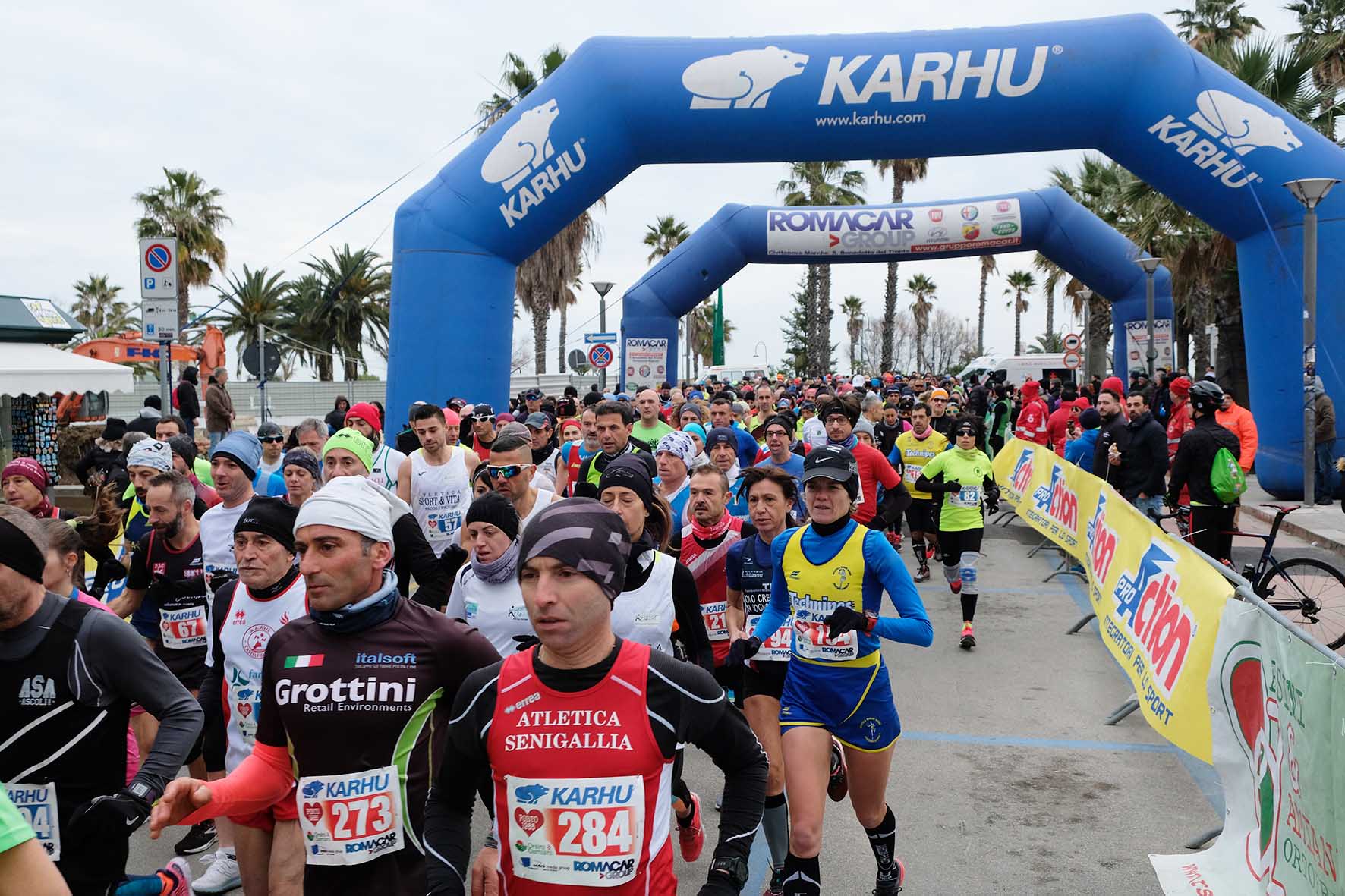 Oltre 300 podisti <br> alla “Maratonina dei Magi” <br> vincono Falasca Zamponi e la Mancini <br> <span> (Fotogallery)