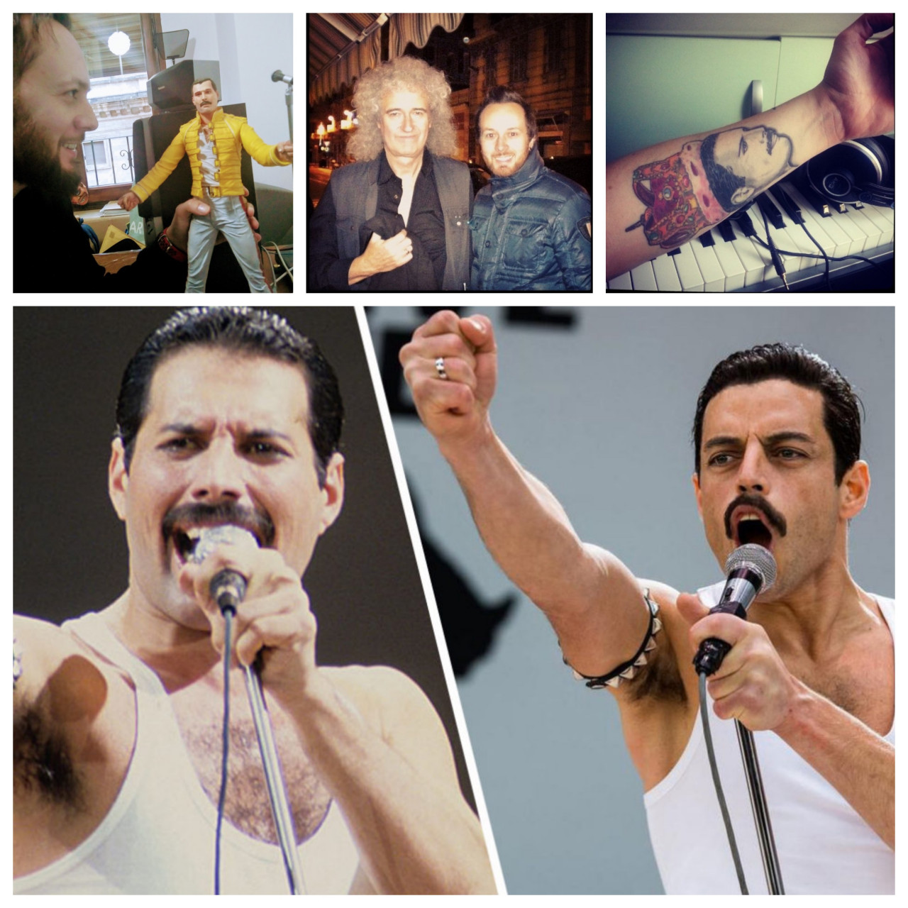 Foto, autografi, tatuaggi e vinili <br> «Sì, i Queen sono la mia droga» <br> La “Bohemian Rhapsody” di Petrucci