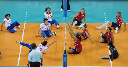 Pallavolo seduta, <br> ecco il primo corso <br> di Sitting Volley