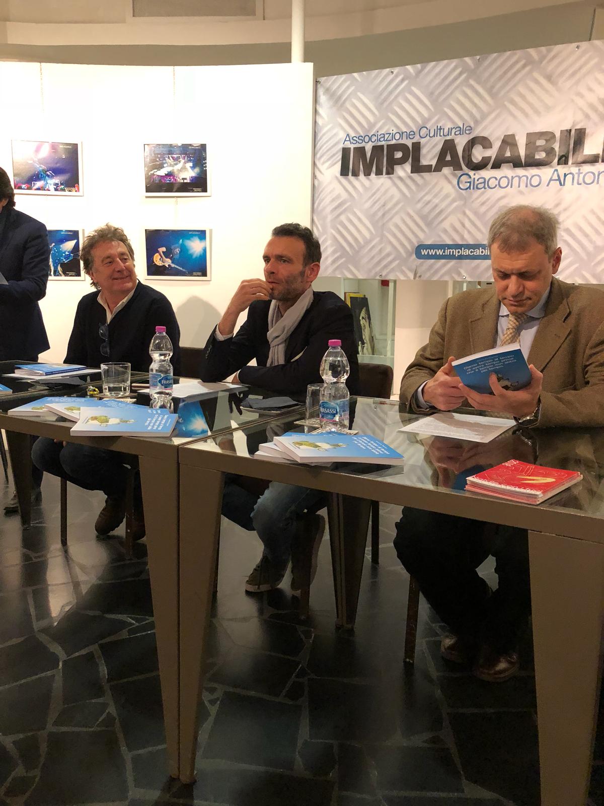 Libri e solidarietà, <br> Pagnotti e Iacchetti <br> ospiti di Casa Sanremo