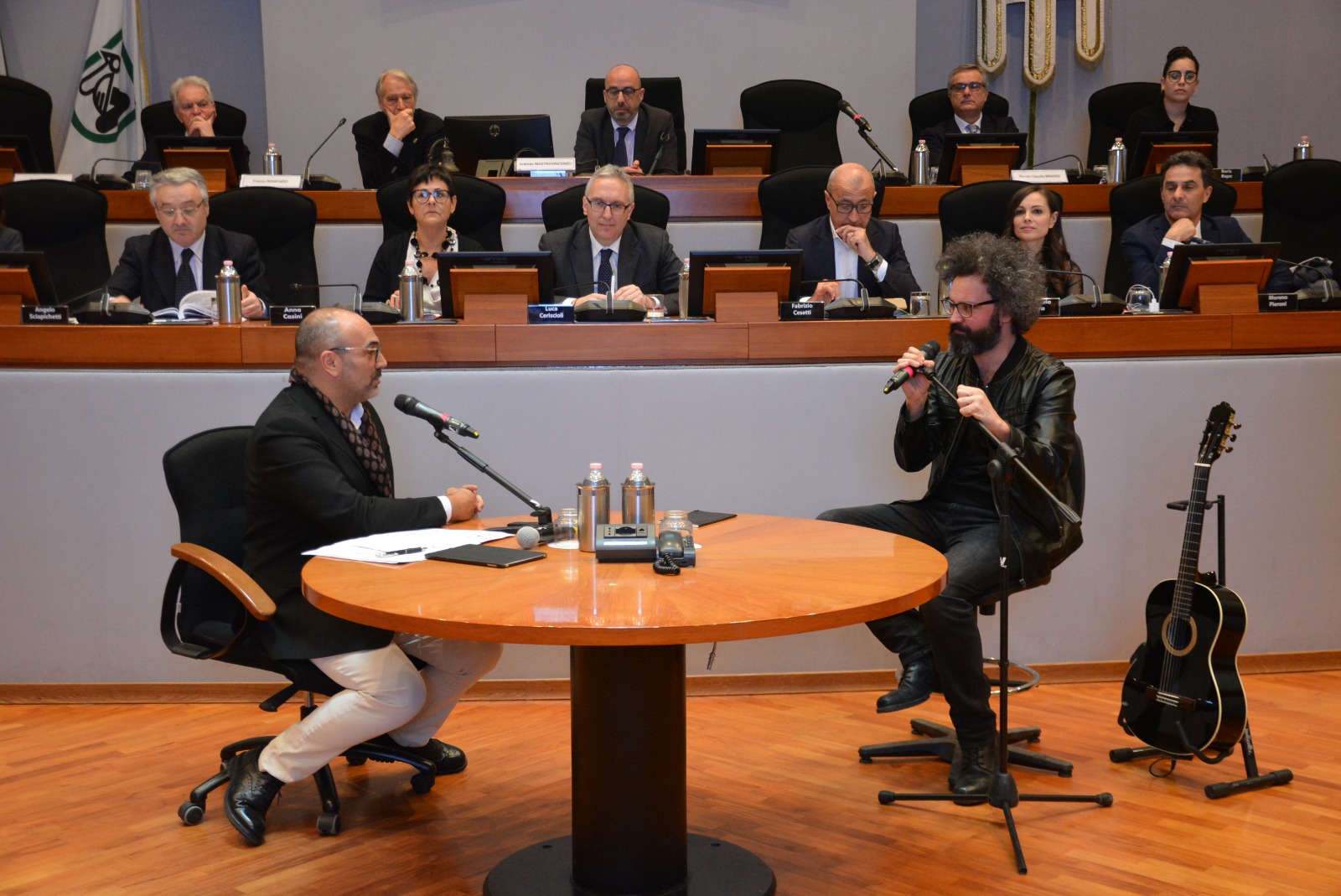 Cristicchi in Consiglio regionale <br> per il Giorno del Ricordo: <br> «Quando la barbarie diventa quotidianità, <br> la tenerezza è l’unica rivoluzione»