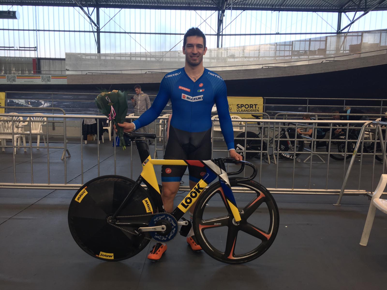 Francesco Ceci cade a Minsk <br> in Coppa del Mondo: <br> clavicola fratturata