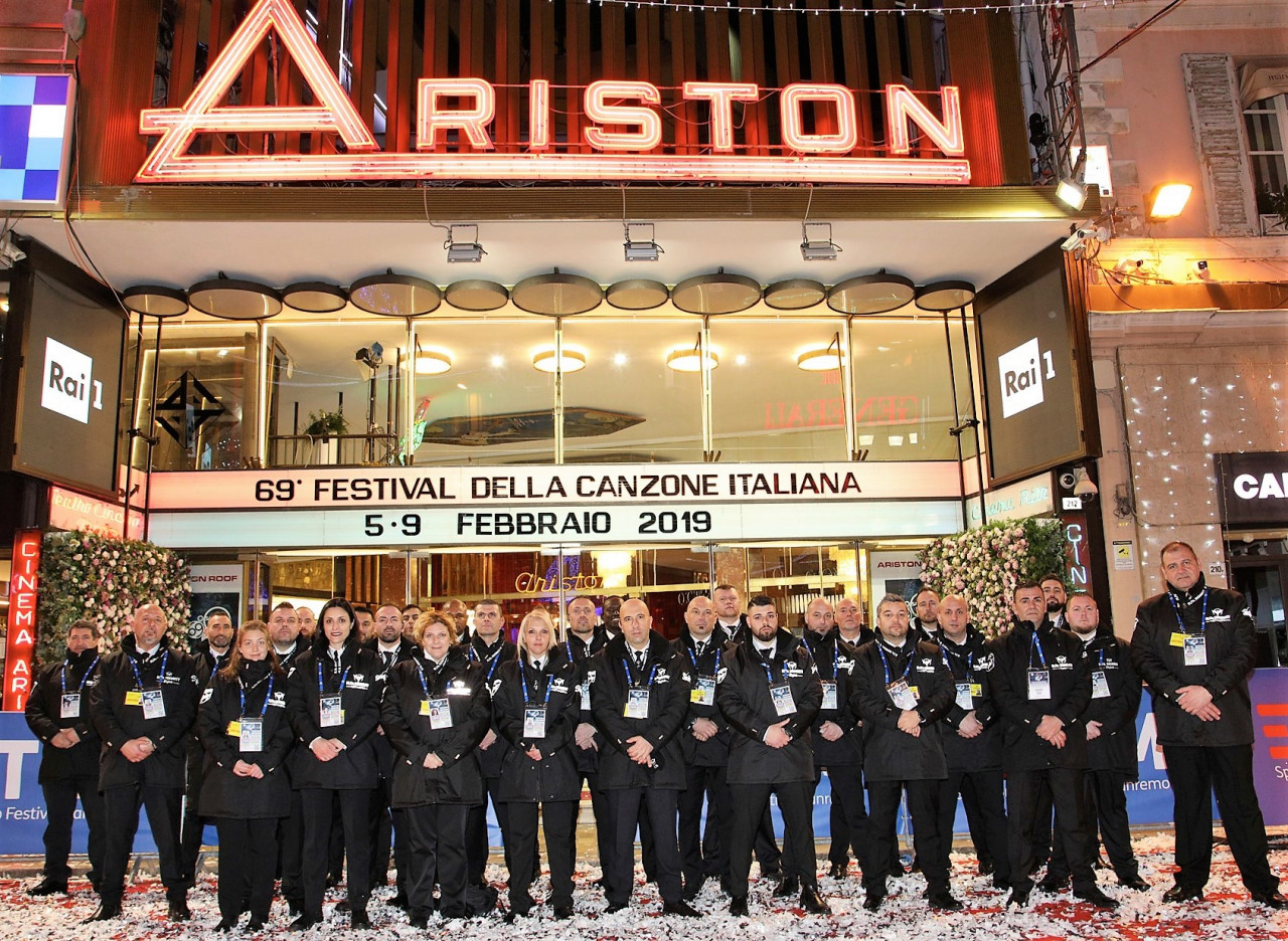Festival di Sanremo “blindato” <br> dal servizio di sicurezza piceno