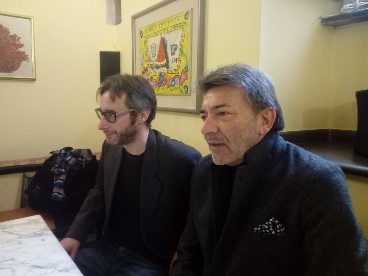 Cinque Stelle, Amedeo Pancotti <br> il primo assessore <br> Il candidato sindaco Tamburri <br> «Noi facciamo un altro sport»