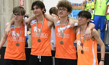 Collection Sambenedettese, <br> la staffetta 4×200 <br> fa il record marchigiano