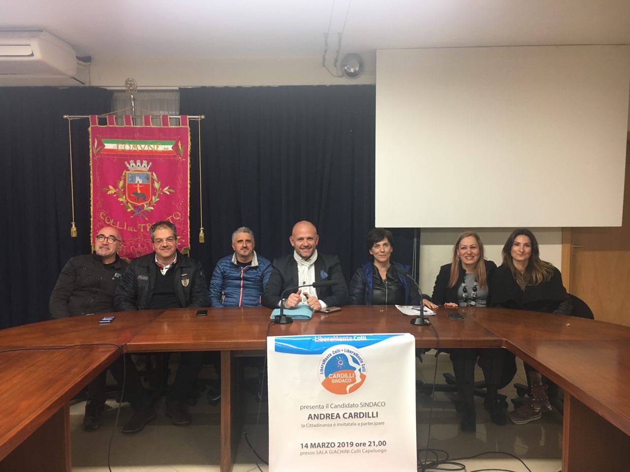 Il sindaco Andrea Cardilli <br> non perde tempo <br> e vara subito la nuova giunta
