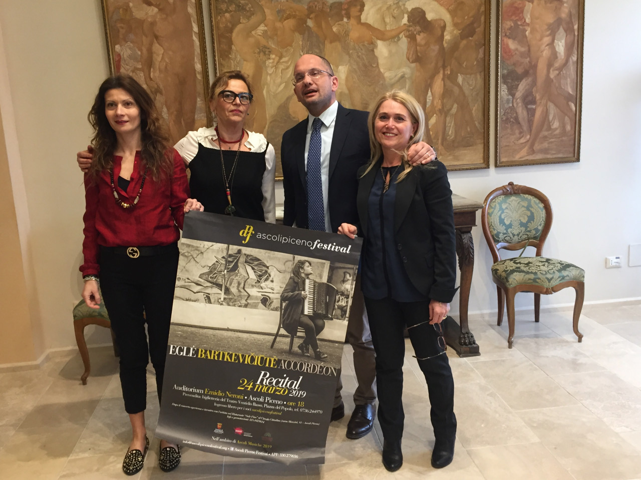 “Crescendo 2019” al via, <br> anteprima con Bartkeviciute <br> fisarmonicista fenomeno