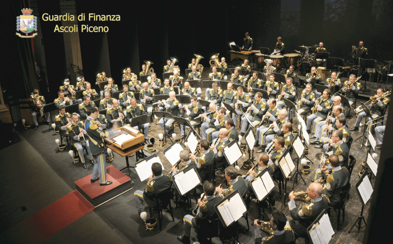 Banda speciale al Ventidio Basso: <br> è quella della Guardia di Finanza