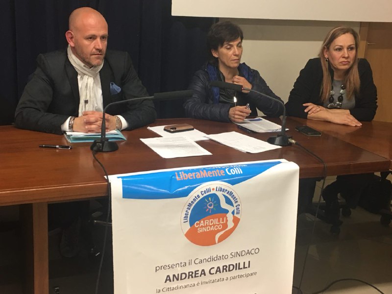 “LiberaMente Colli”  in campo <br> per il Cardilli bis