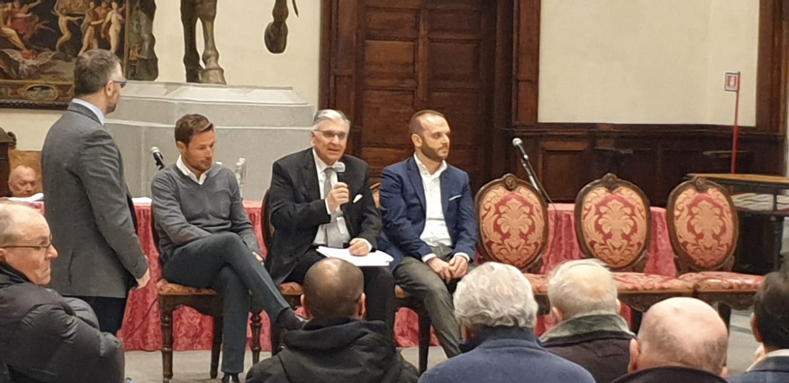 Bracalente dà forfait, Ossini no: <br> Cinelli e Di Ruscio <br> lanciano “Servire Ascoli”
