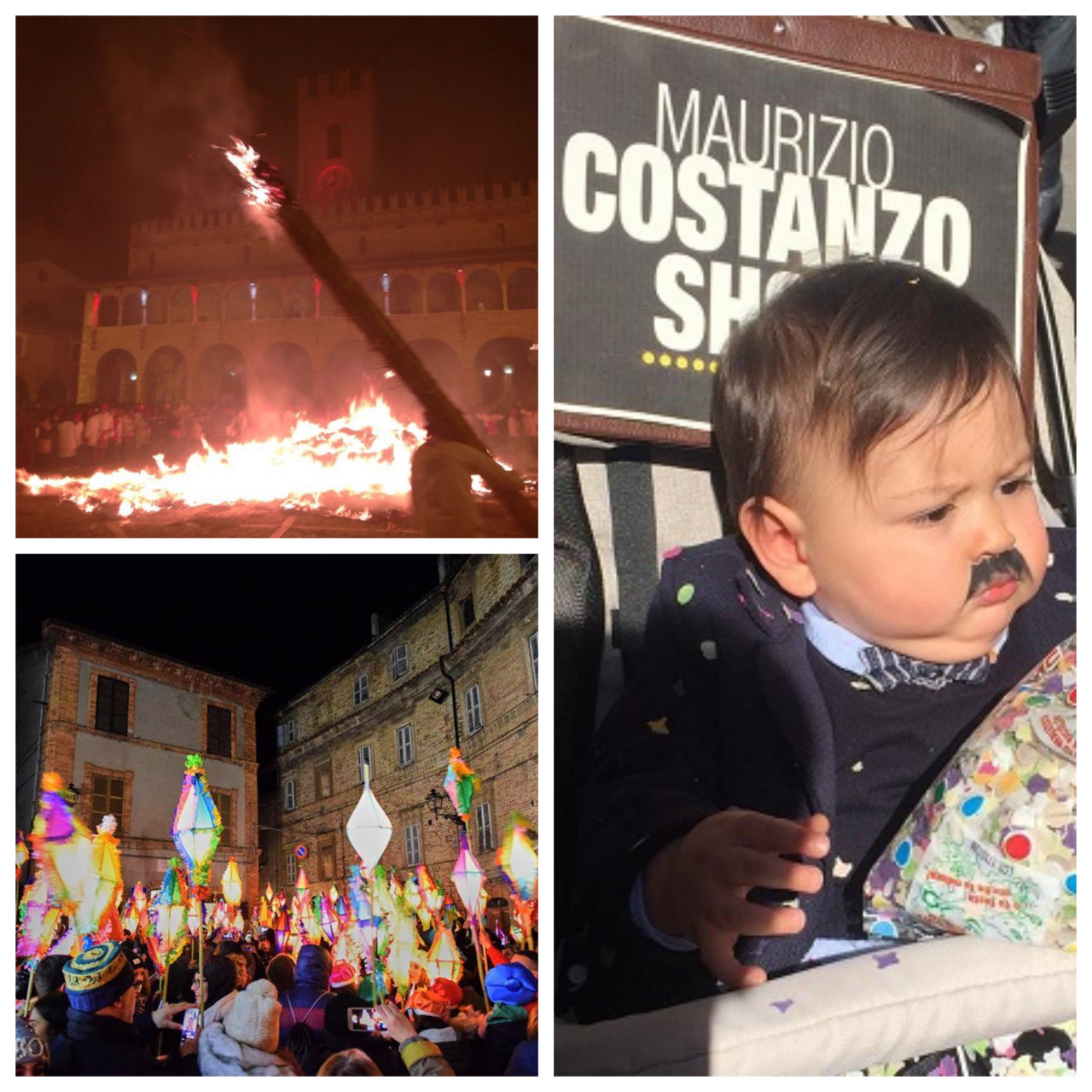 Carnevale si prepara al clou <br> Gran finale con vlurd, moccoli e <br> il teatro a cielo aperto di Ascoli