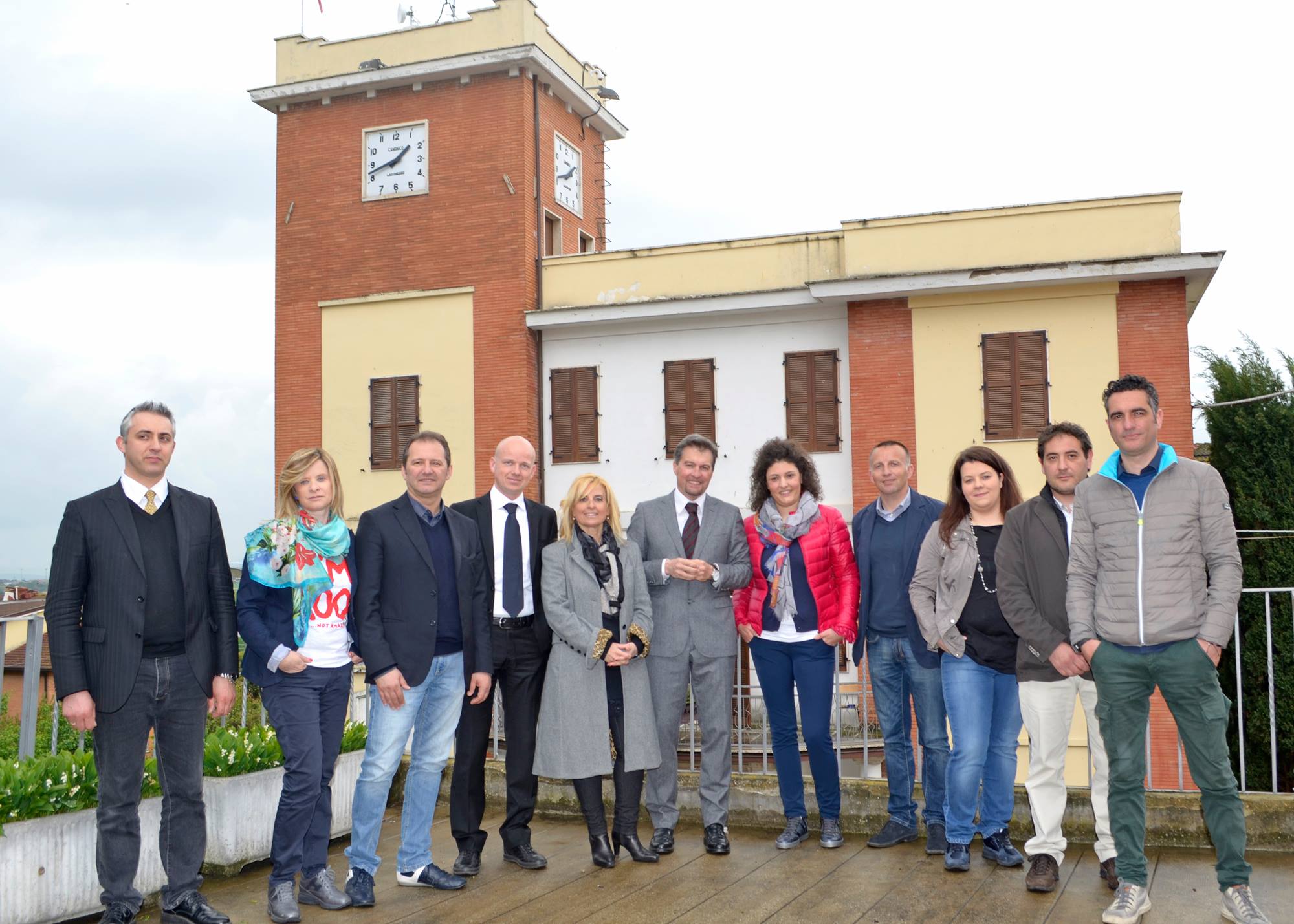 Armando Falcioni pronto al bis: <br> «Nessun aumento delle tasse»