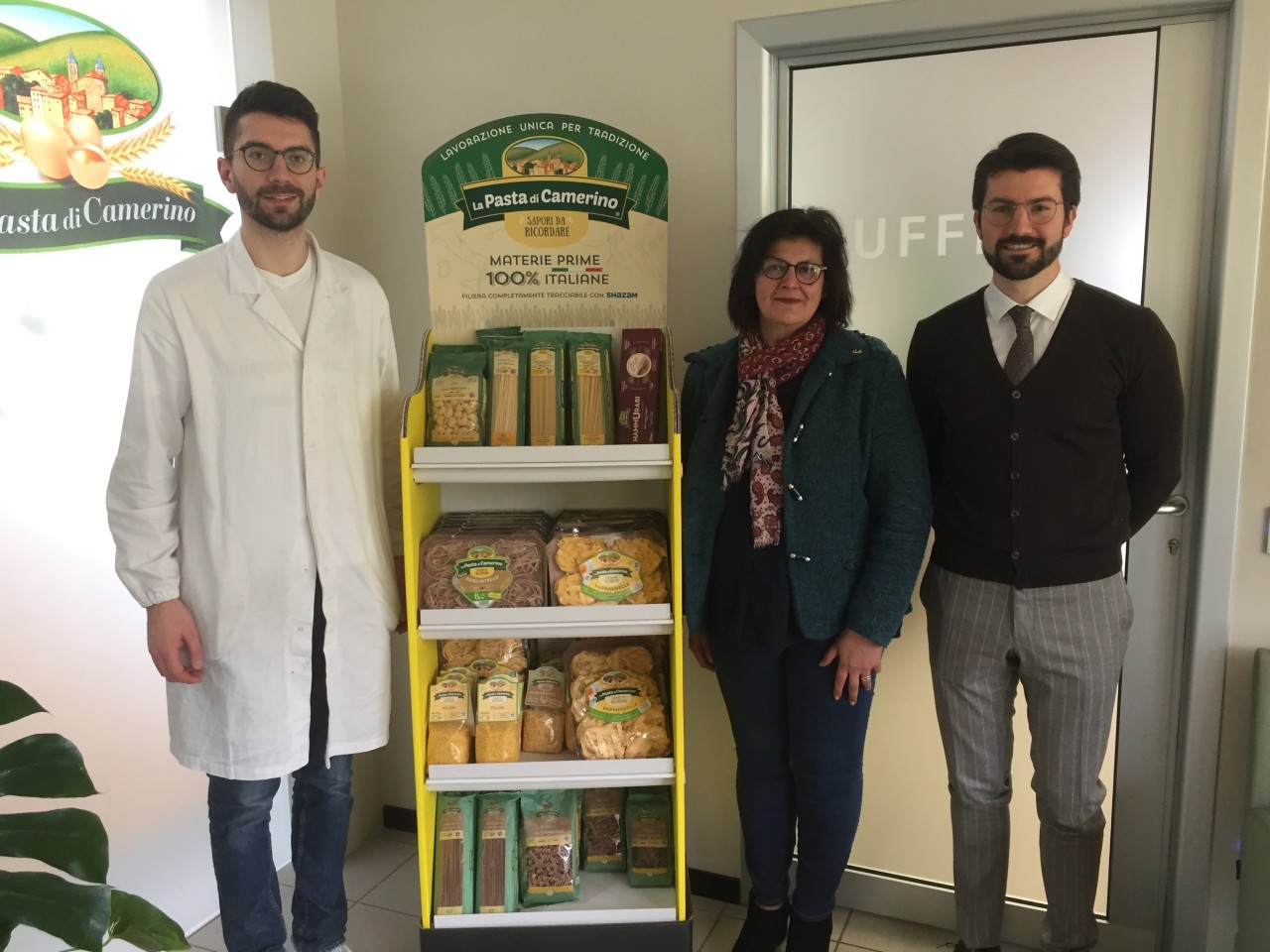 La presidente della Cia <br> visita “La Pasta di Camerino”