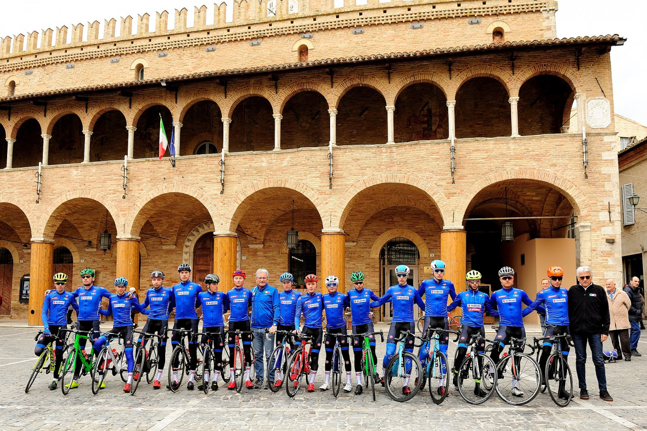 Azzurri Under 23 e Juniores <br> in ritiro a Offida <br> per Mondiali ed Europei