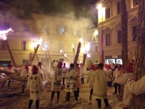 Con “Li Vlurd” si chiude il Carnevale <br> Migliaia di persone per uno spettacolo unico <br> <span> (Foto e video)
