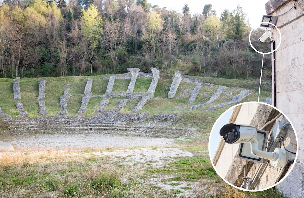 Il Grande Fratello sorveglia <br> anche il Teatro Romano