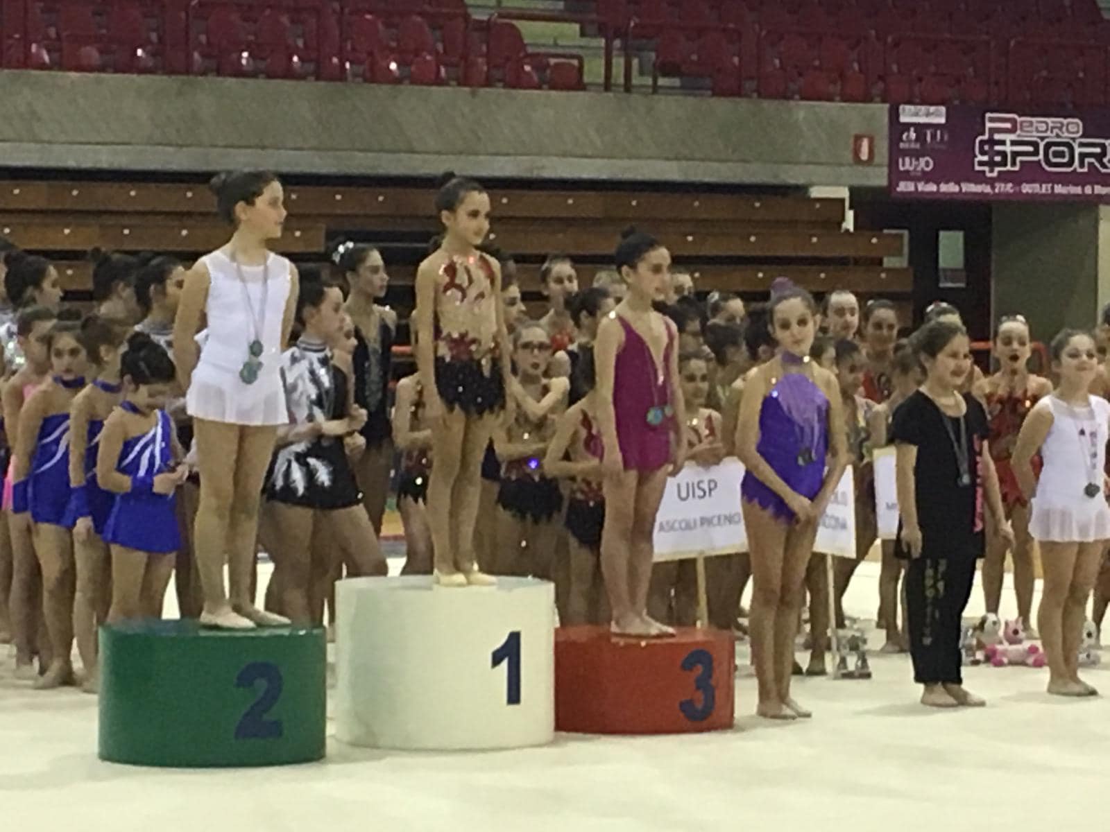 Ginnastica ritmica, <br> le ascolane Galiè e De Santis <br> trionfano a Jesi