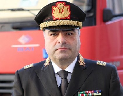 L’ingegnere Felice Di Pardo <br> è il nuovo direttore regionale <br> dei vigili del fuoco