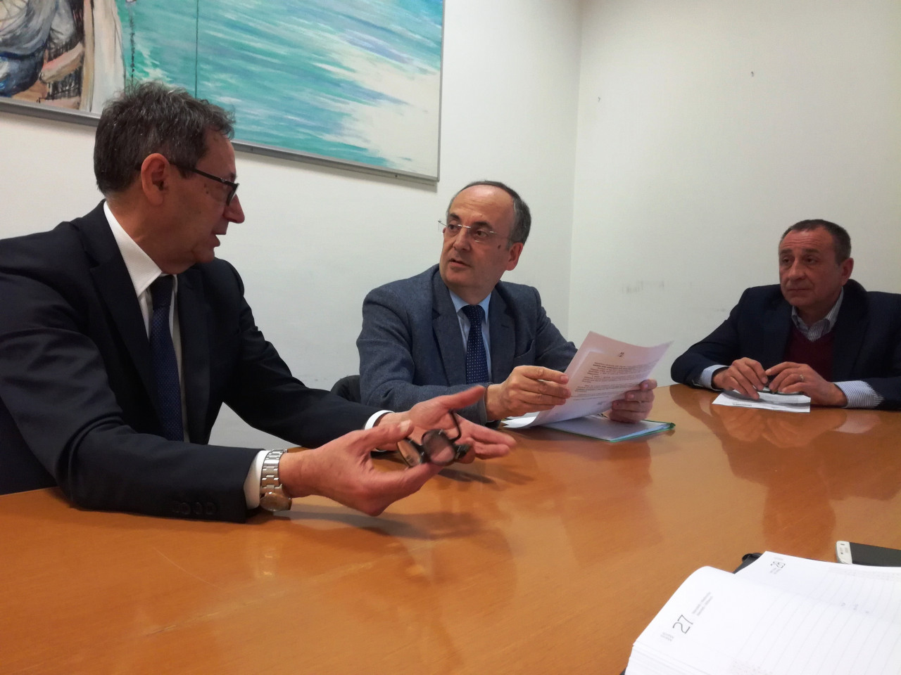 Città sorvegliata dalle telecamere, <br> il sindaco ne parla con il questore