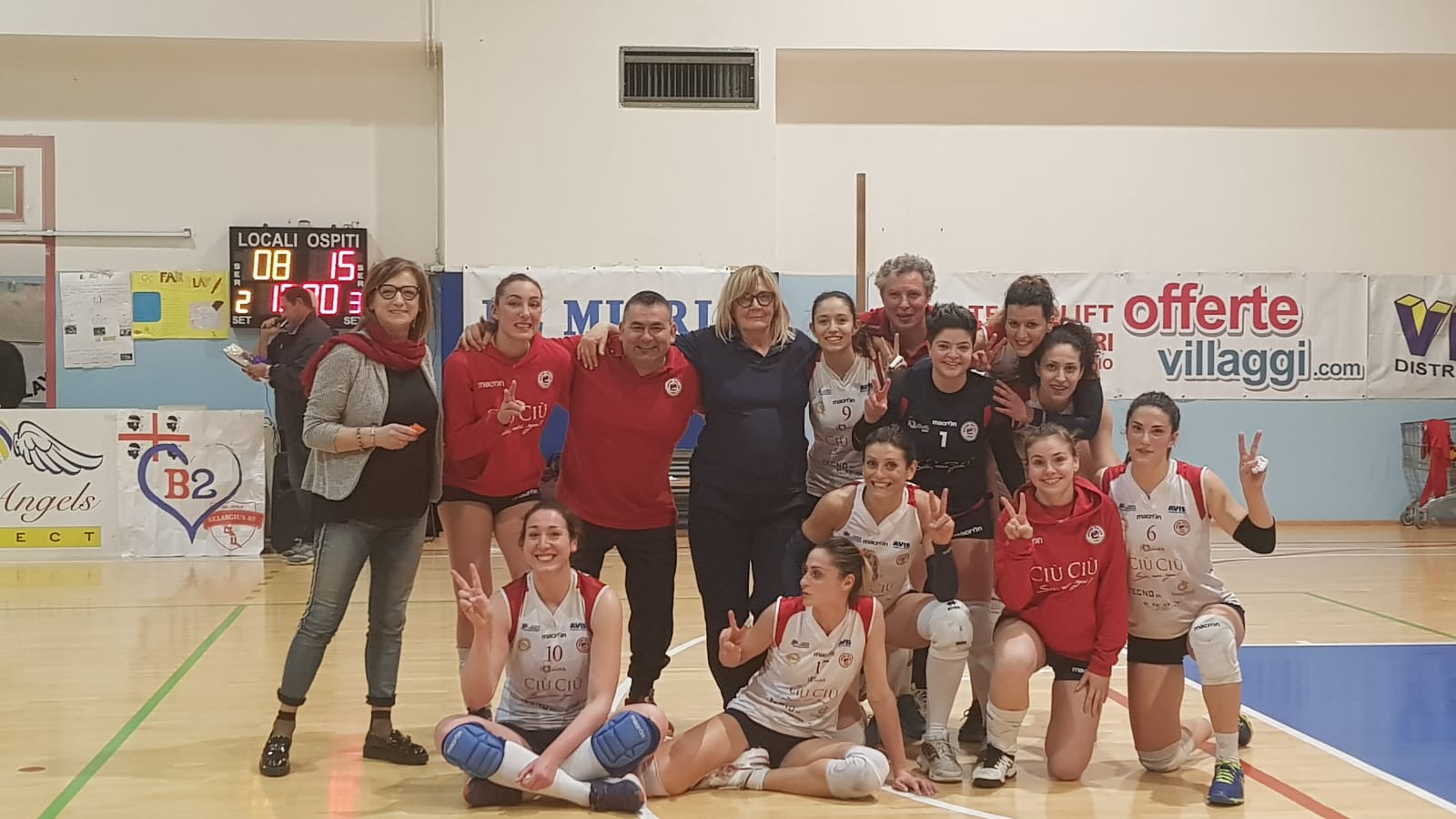 Offida Volley corsara <br> a Porto San Giorgio: <br> 2-3 con la Volley Angels